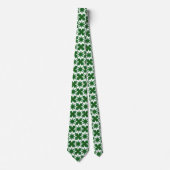 Pine Snowflakes Neck Tie Krawatte (Vorderseite)