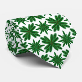 Pine Snowflakes Neck Tie Krawatte