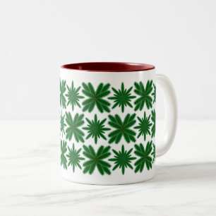 Pine Snowflakes Tasse 11oz.
