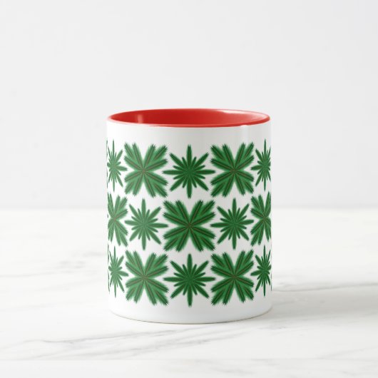 Pine Snowflakes Tasse 11oz. (Zentrum)