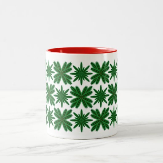 Pine Snowflakes Tasse 11oz. (Mittel)