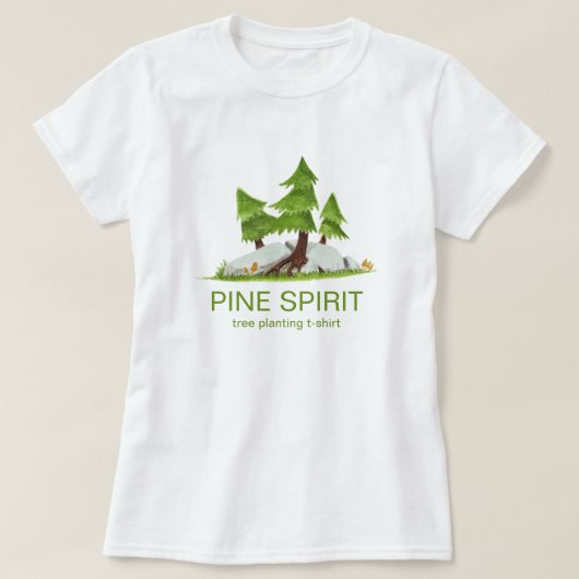 Pine Spirit T-Shirt (Design vorne)