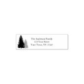 Pine Tree Address Permastempel (Design)