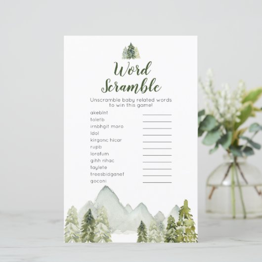 Pine Tree Adventure (Stehend Vorderseite)