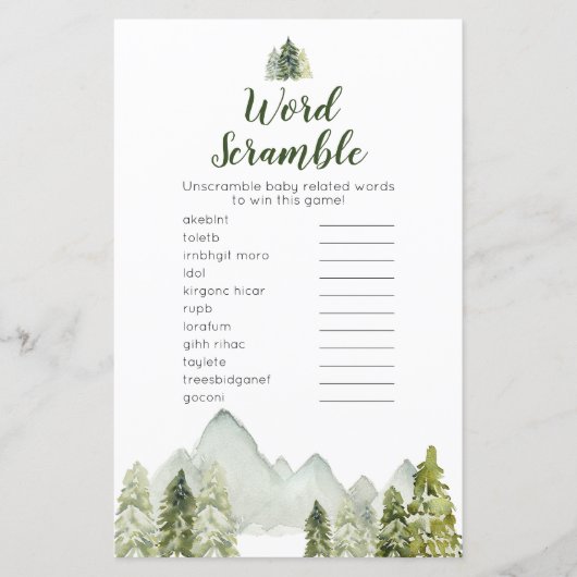 Pine Tree Adventure (Vorderseite)