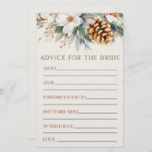 Pine Tree Advisor für das Bride Brautparty Game Briefpapier (Vorne/Hinten)