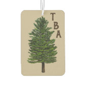 Pine Tree Air Freshener Autolufterfrischer (Rückseite)