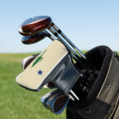 Pine tree and star 1901 flag of Maine State Golf Headcover (In Situ)