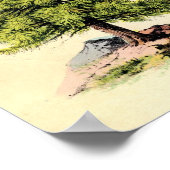 Pine Tree Antique Botanical Print Poster (Ecke)