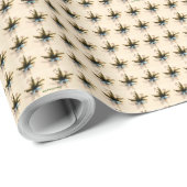 Pine Tree Arrangement Wrapping Paper Geschenkpapier (Rolleneckpunkt)