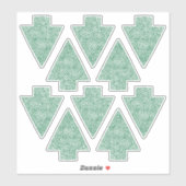 Pine Tree Aufkleber (Blatt)