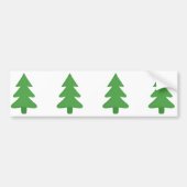 Pine Tree Autoaufkleber (Vorne)