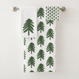 Pine Tree - Badhandtuch Set