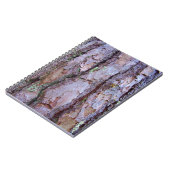 Pine Tree Bark Foto Notebook Notizblock (Linke Seite)