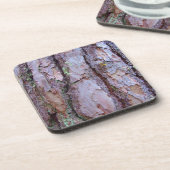 Pine Tree Bark Hard Plastic Untersetzer (Linke Seite)