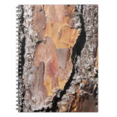 Pine Tree Bark Notebook Notizblock (Vorderseite)