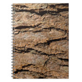 Pine Tree Bark Notizblock (Vorderseite)