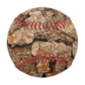 Pine Tree Bark Texture Baseball (Vorderseite)