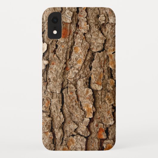 Pine Tree Bark Texture Case-Mate iPhone Hülle (Rückseite)