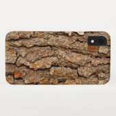 Pine Tree Bark Texture Case-Mate iPhone Hülle (Rückseite (Horizontal))