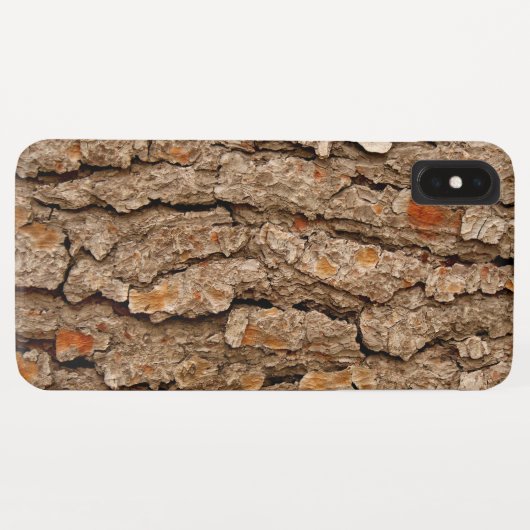 Pine Tree Bark Texture Case-Mate iPhone Hülle (Rückseite (Horizontal))