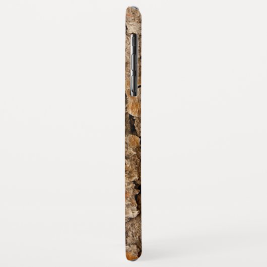 Pine Tree Bark Texture Case-Mate iPhone Hülle (Hinten/Links)