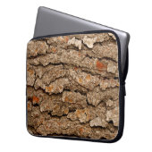 Pine Tree Bark Texture Laptopschutzhülle (Vorderseite Links)
