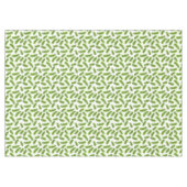 Pine Tree Blätter auf weißem Tablettenkern Tischdecke (Vorderseite (Horizontal))