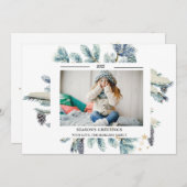 Pine Tree Branches Foto SAASON'S GREETINGS (Vorne/Hinten)