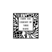 Pine Tree Buchzeichen Gummistempel (Prägung)