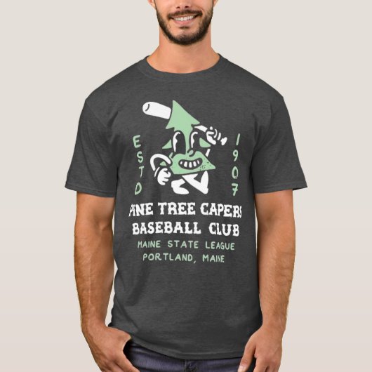 Pine Tree Capers - Portland, ME T-Shirt (Vorderseite)