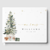 Pine Tree Christmas Gästebuch (Vorderseite)