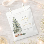 Pine Tree Christmas Gastgeschenk Hochzeit Bag Geschenktütchen (Ausgeschnitten)