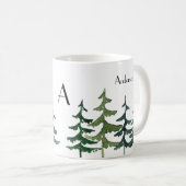 Pine Tree Coffee Tasse (VorderseiteRechts)