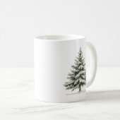 Pine Tree Covered with snow Kaffeetasse (VorderseiteRechts)