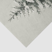 Pine Tree Covered with snow Seidenpapier (Ausschnitt)