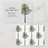 Pine Tree Custom  Visitenkarte (Vorne/Hinten)