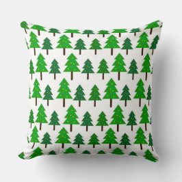Pine Tree Decorative Throw Kissen