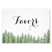Pine Tree Favorits Print Fotodruck (Vorne)