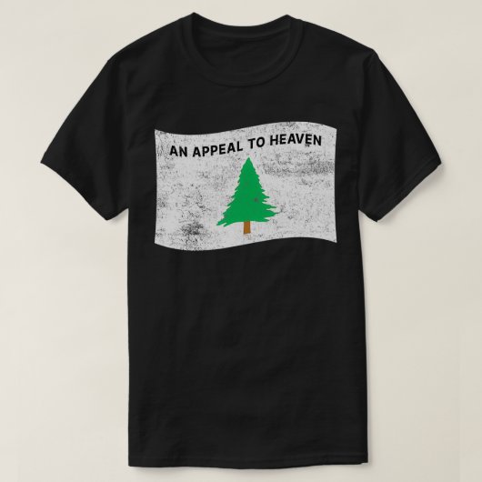 Pine Tree Flag An Appeal to Heaven u2013 American  T-Shirt (Design vorne)