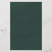 Pine Tree Forest Rustic Themed Wedding Karten (Rückseite)