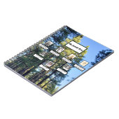 Pine Tree Forest Three Generation Family Tree Notizblock (Linke Seite)