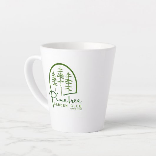 Pine Tree Garden Tasse (Linke Ecke)
