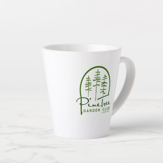 Pine Tree Garden Tasse (Rechte Ecke)