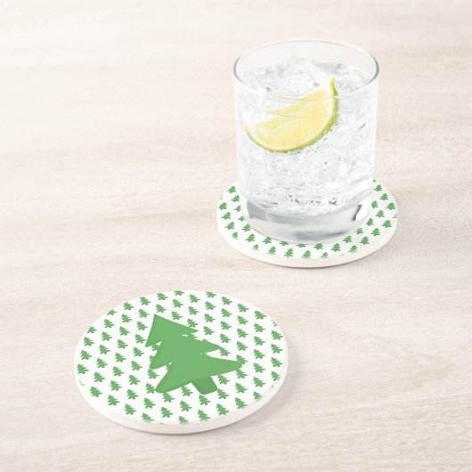 Pine Tree Getränkeuntersetzer (Seite)