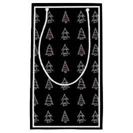 Pine Tree Gift Bag Kleine Geschenktüte