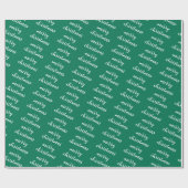Pine Tree Green Vorlagen Frohe Weihnachten Text Ge Geschenkpapier (Flach)