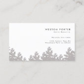 Pine-Tree-Grizzly-Visitenkarte Visitenkarte (Rückseite)