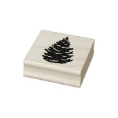 Pine Tree Gummistempel (Stempel)
