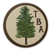 Pine Tree Keramik Knob Keramikknauf (Vorderseite)